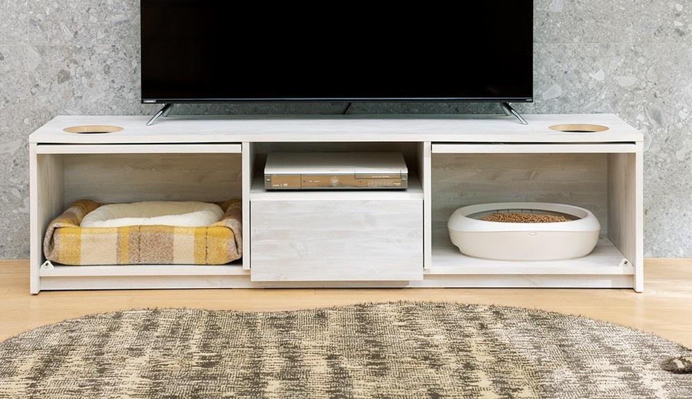 ディノスから、愛猫の動きを感じながら団らんできる生活家具を新発売